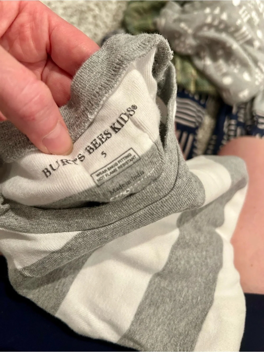 HonestBaby 5T Pajama Lot 10 Sets Organic Cotton(in like new-excellent condition)